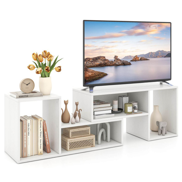2-Piece Adjustable TV Stand with Storage Cubes  product image