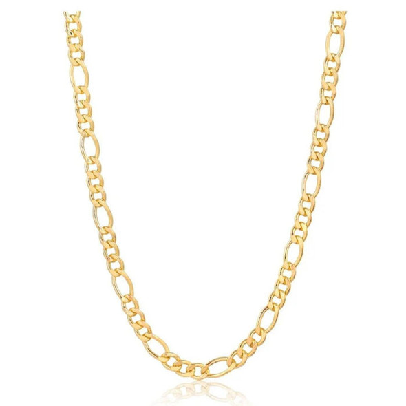 24-inch 18K Gold Plated Figaro Chain product image