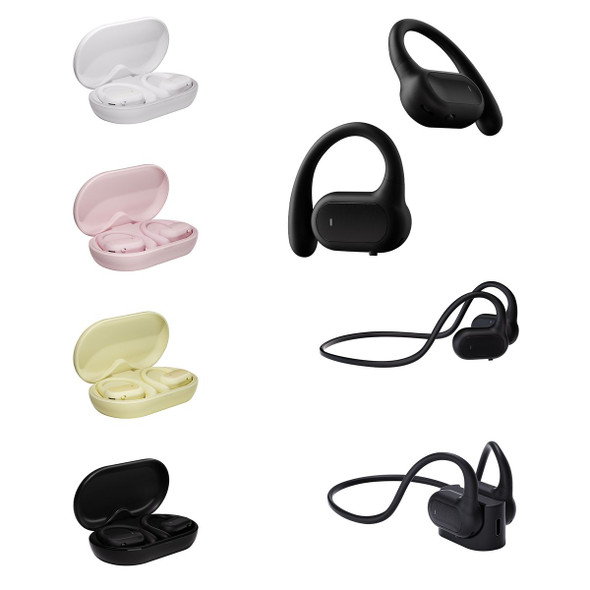 Wireless Earbuds with Interchangeable Neckband and Earhook  product image