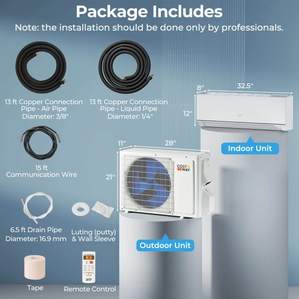 Mini Split Air Conditioner and Heater (12000 BTU) product image