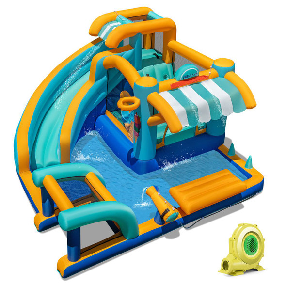Inflatable Water Park with Climbing Wall  product image