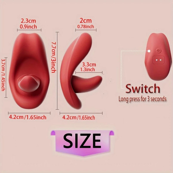 Dual-Motor Wearable Tongue Massager product image