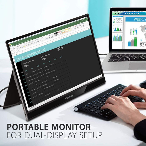 ViewSonic VG1655 15.6" Monitor with Stand product image
