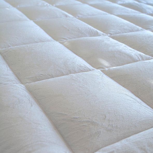 All Season Reversible Pillowtop Mattress Pad product image