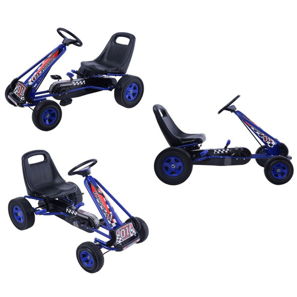 4-Wheel Kids' Ride-On Pedal Powered Vehicle product image