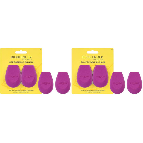 EcoTools Compostable Makeup Blending Sponge (4-Pack) product image