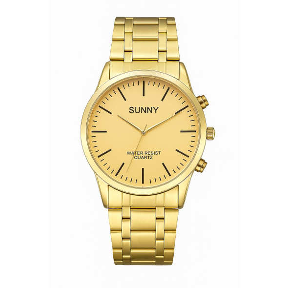 Sunny Gold-Plated Quartz Watch product image