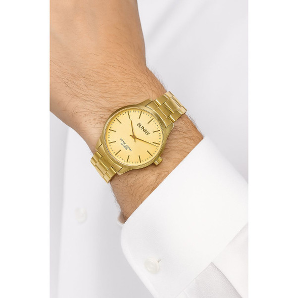 Sunny Gold-Plated Quartz Watch product image