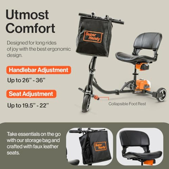 SuperHandy Passport Mobility Scooter product image