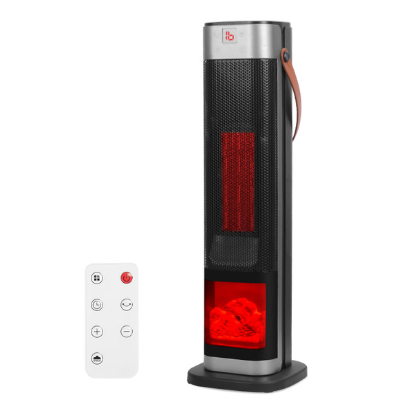 1500W Ceramic Tower Ocillating Space Heater product image