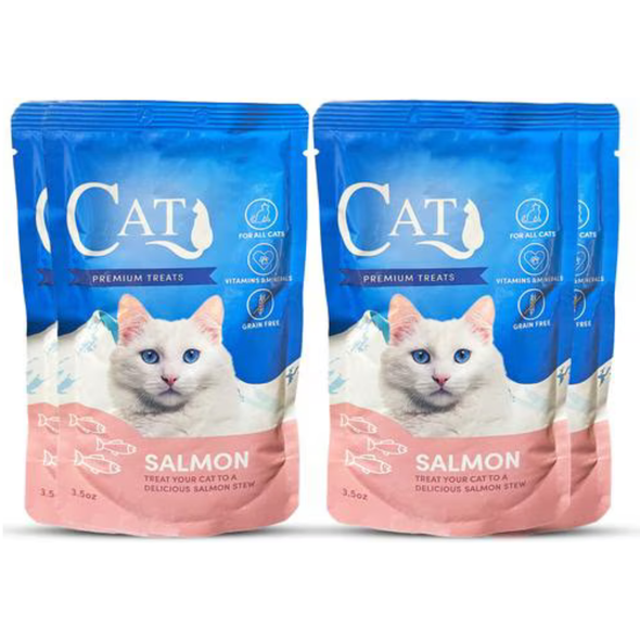 Scoochie Pet Salmon, Chicken Stew Wet Cat Food (4, 8, or 16-Pack) product image