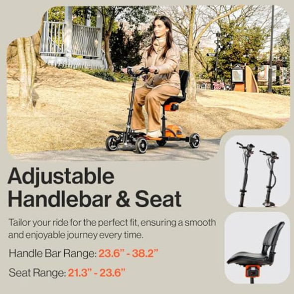 SuperHandy Passport Pro Mobility Scooter product image
