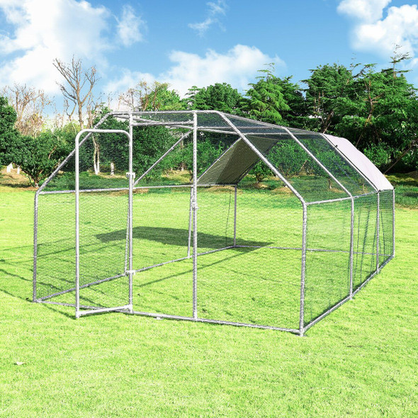 Large Walk-In Chicken Coop with Lockable Steel Door product image