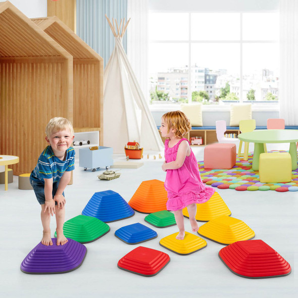 11-Piece Colorful Stepping Stones for Kids  product image
