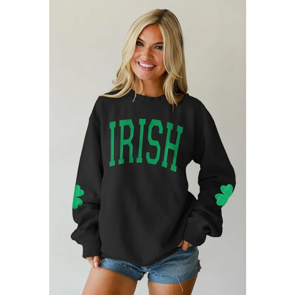Women's St. Patrick's Day Shamrock Sweatshirt product image