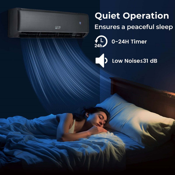 18000 BTU Mini Split Air Conditioner and Heater with Heat Pump product image