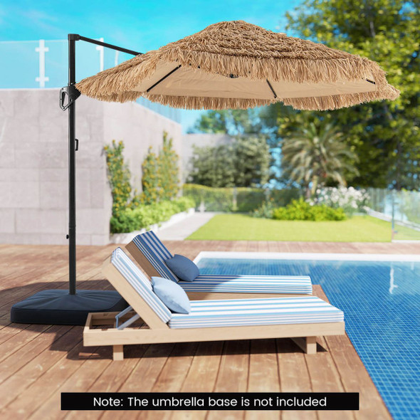 Cantilever Hula Tiki Thatch Patio Umbrella product image