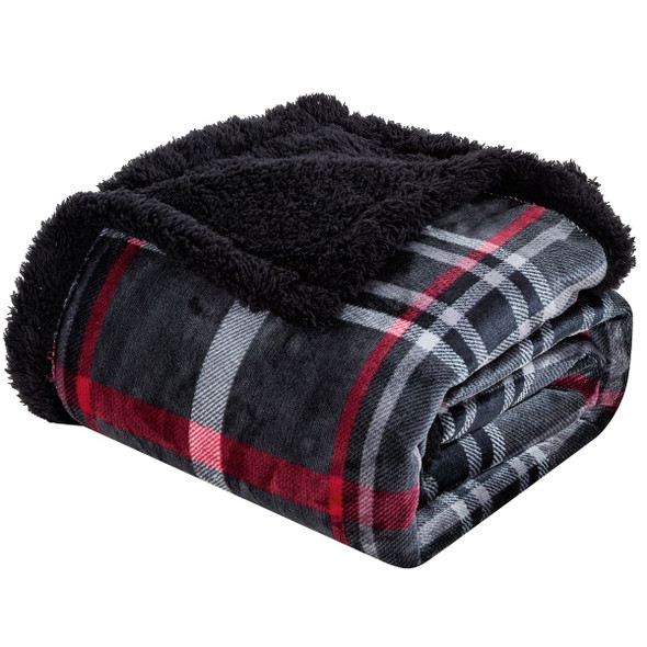 Plaid Printed Throw product image