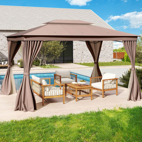 Outdoor Double Roof Gazebo Tent product image