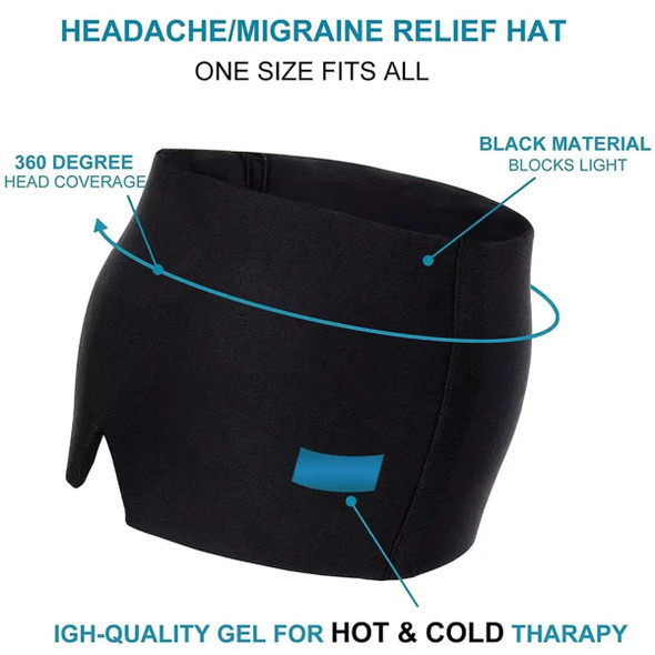 Hot and Cold Therapy Migraine Relief Cap product image