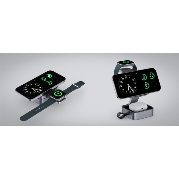 3 in1 Wireless Charging Station for Apple MagSafe Charger product image
