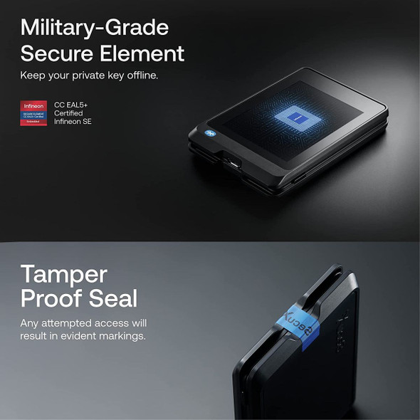 SecuX W20 Secure Touchscreen Crypto Hardware Wallet with Bluetooth product image