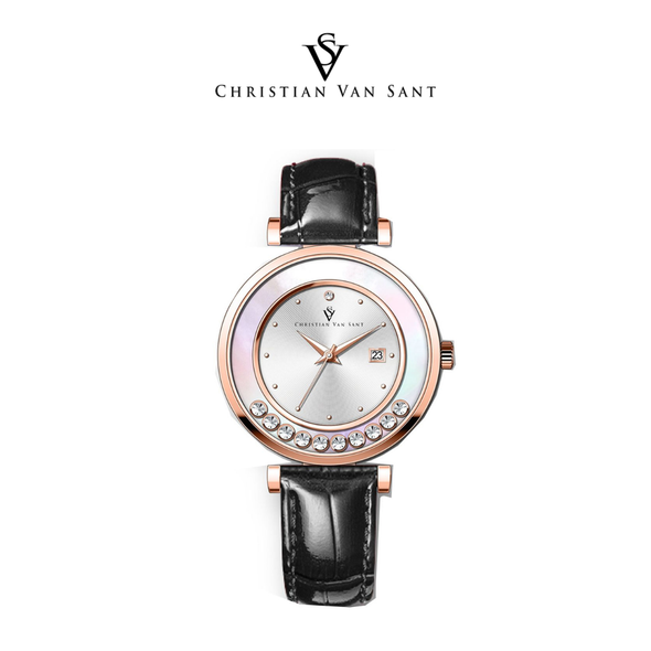Christian Van Sant Women's Bria Silver Dial Watch product image