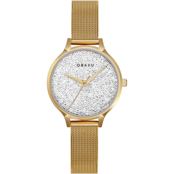 Obaku Women's Stjerner Silver Dial Watch product image
