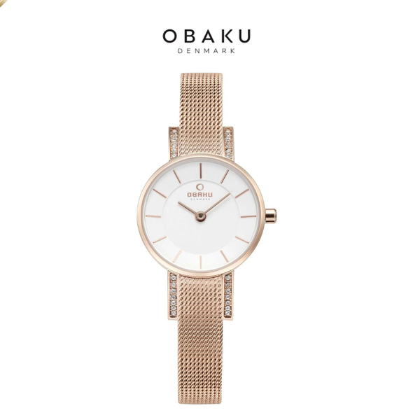Obaku Women's Lykke White Dial Watch product image