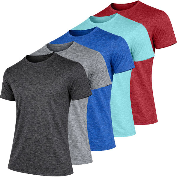 Men's Moisture Wicking Performance Short Sleeve Tee (3-Pack) product image