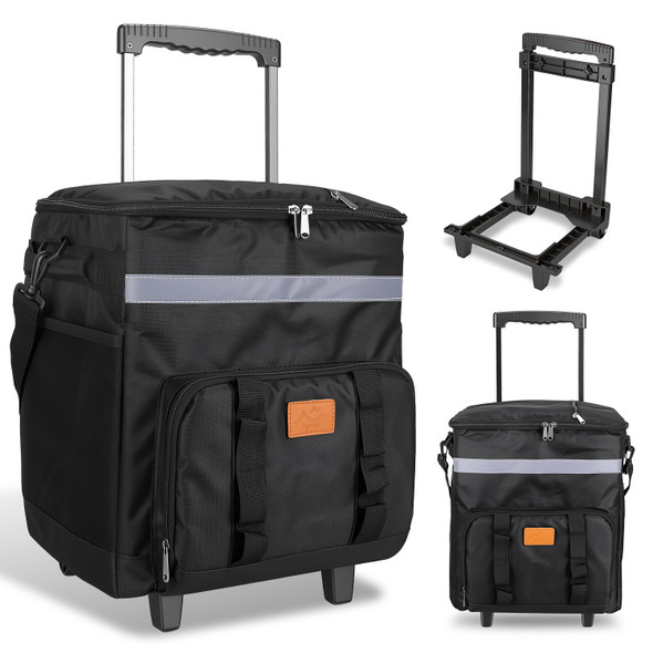 Rolling Cooler Bag with Shoulder Strap product image