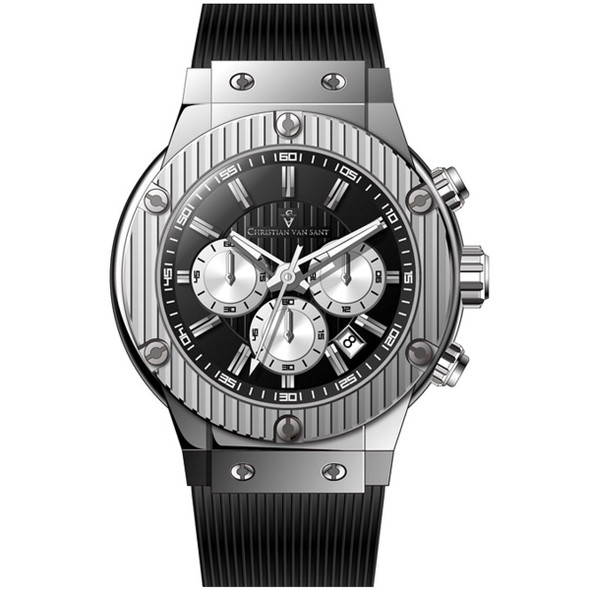 Christian Van Sant Men's Monarchy Black Dial Watch product image