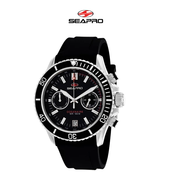 Seapro Men's Thrash Black Dial Watch product image