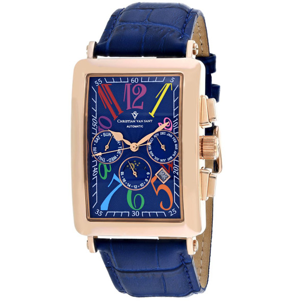 Christian Van Sant Men's Prodigy Blue Dial Watch product image