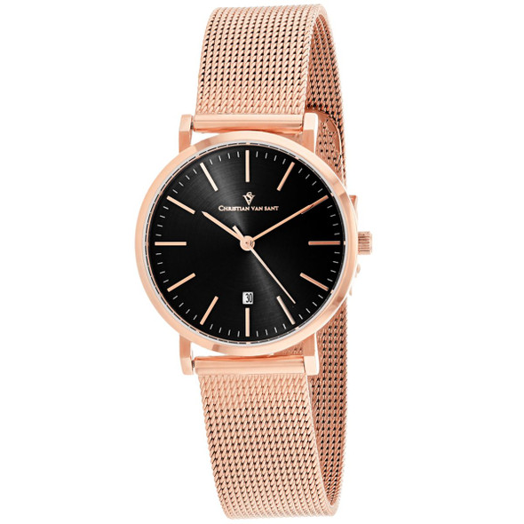 Christian Van Sant Women's Paradigm Black Dial Watch product image