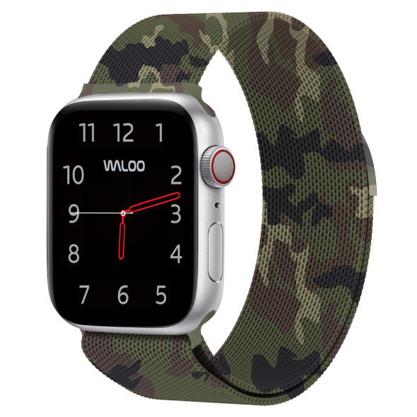 Waloo Camo Printed Magnetic Mesh Band For Apple Watch product image