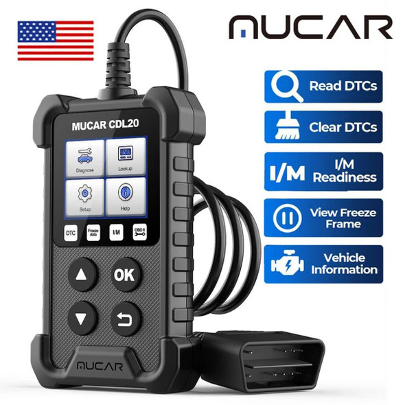 MUCAR Automotive CDL20 OBD2 Scanner product image