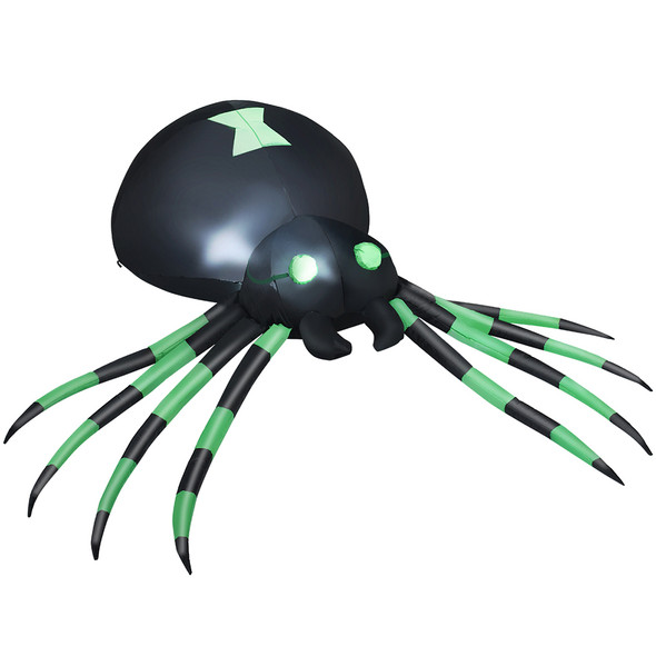 6-Foot Inflatable Spider with LED Lights product image
