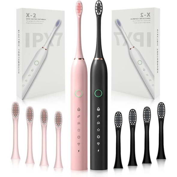 Rechargeable Electric Toothbrushes (2-Pack) product image