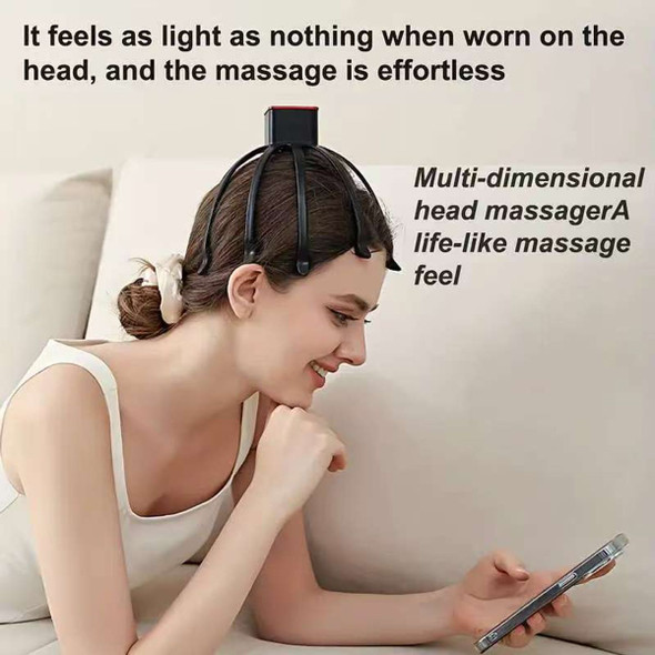 Electric Head Massager Scraper for Stress Relaxation product image
