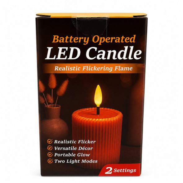Flickering LED Candle (2-Pack) product image