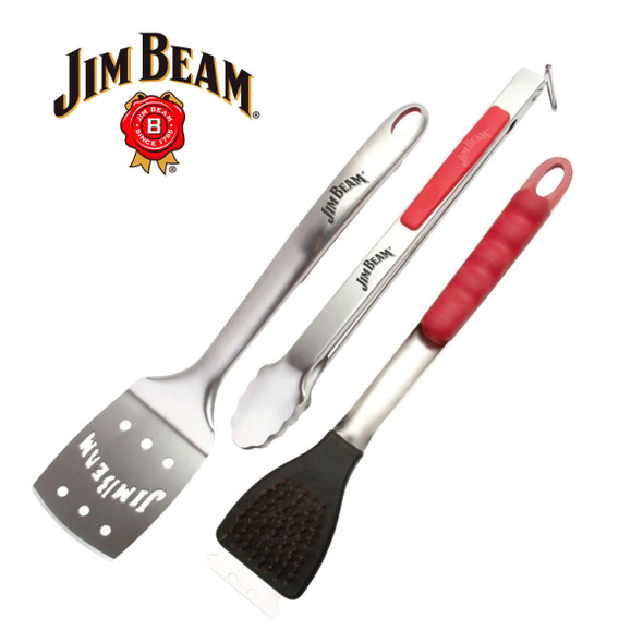 Jim Beam 3-Piece Grill Tool Set product image