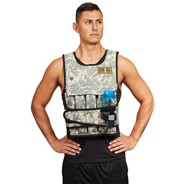 Adjustable Weighted Vest with Shoulder Pads product image