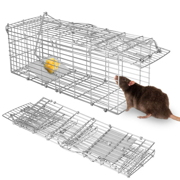 Foldable Humane Mouse and Rat Live-Catch Cage  product image