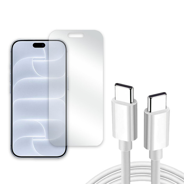 Fenzer Screen Protector (3-Pack) and USB-C Cable Bundle product image