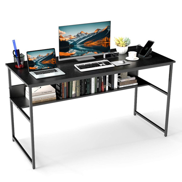 55" x 24" Computer Desk with Power Outlets & USB Ports product image
