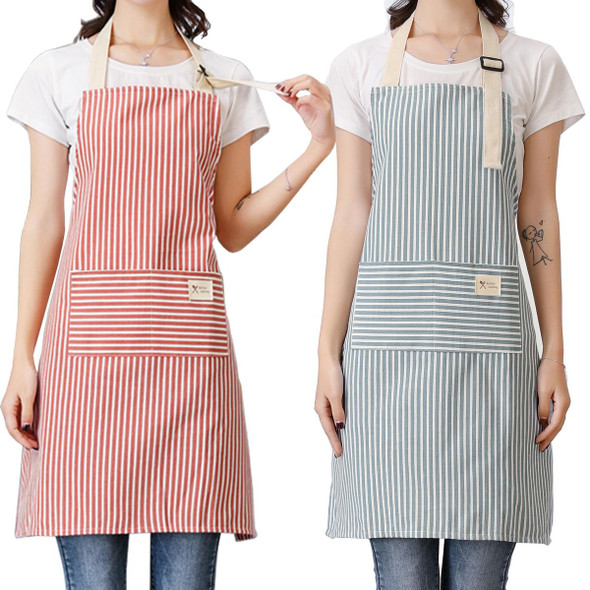 2-Pack Adjustable Striped Kitchen Aprons product image
