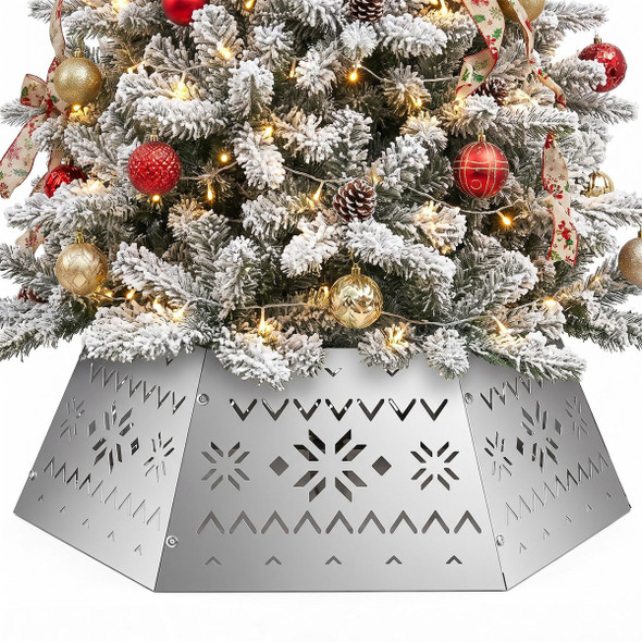 Metal Christmas Tree Collar Basket product image