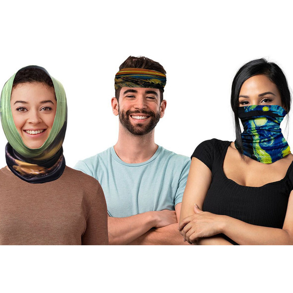 Famous Painting Neck Gaiter (3-Pack) product image