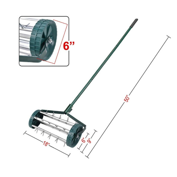 Heavy Duty Rolling Garden Lawn Aerator product image